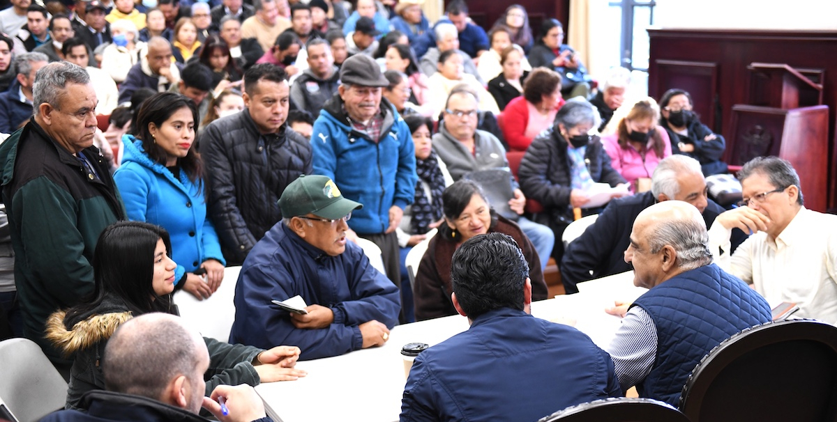 Lunes de audiencias ciudadanas en Palacio Municipal